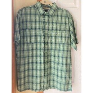 Van Heusen Green Button Up Shirt